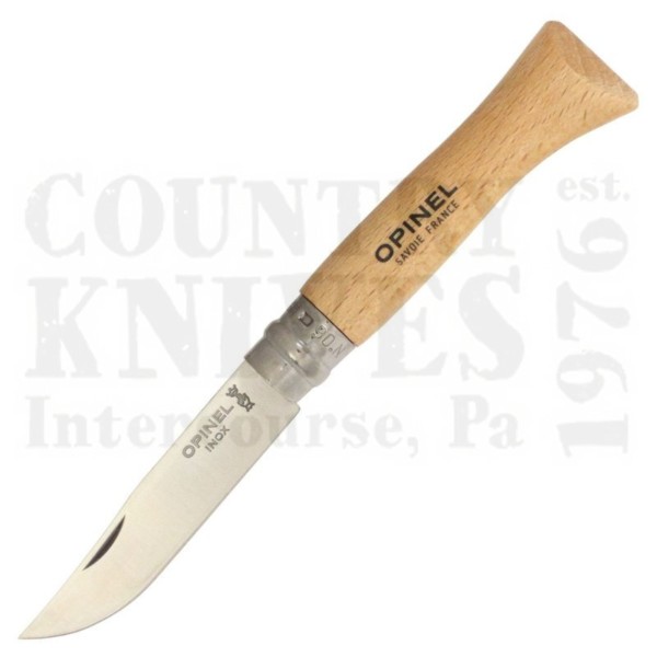 Buy Opinel  OP615 N° 6 - European Beech at Country Knives.