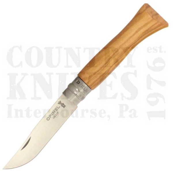 Buy Opinel  OP642 N° 6 - Olivier (Olivewood) at Country Knives.