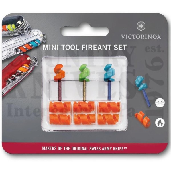 Buy Victorinox Victorinox Swiss Army Knives 4.1330.B1 Fireant Mini Tool - Compact Outdoor Fire-Starter Set at Country Knives.