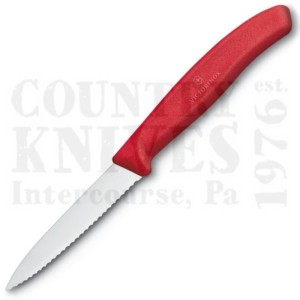 Victorinox | Victorinox Kitchen and Butcher6.76313¼’’ Serrated Paring Knife – Red