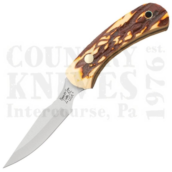Buy Bear & Son  BSD42 Caper - Stag Delrin at Country Knives.