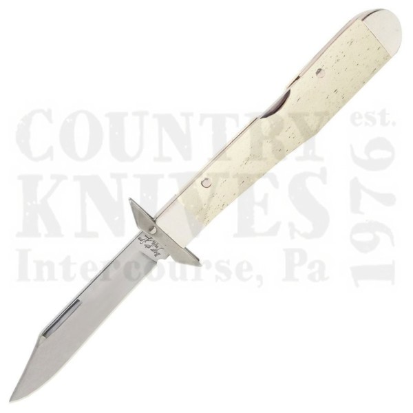 Buy Bear & Son  BWSB11 Swing Guard - White Smooth Bone at Country Knives.