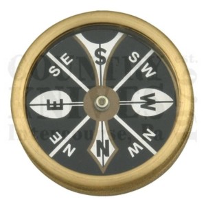 Marble’s Outdoors223Pocket Compass – Large / Brass
