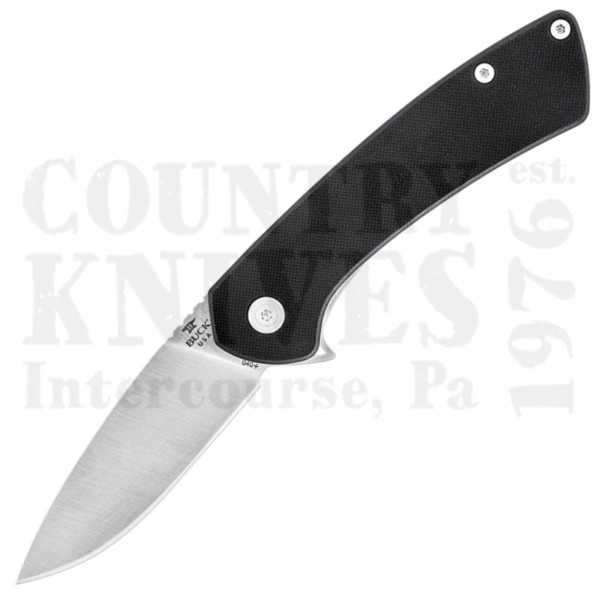 Buy Buck  BU040BKS Onset - S45VN / Black G10 at Country Knives.