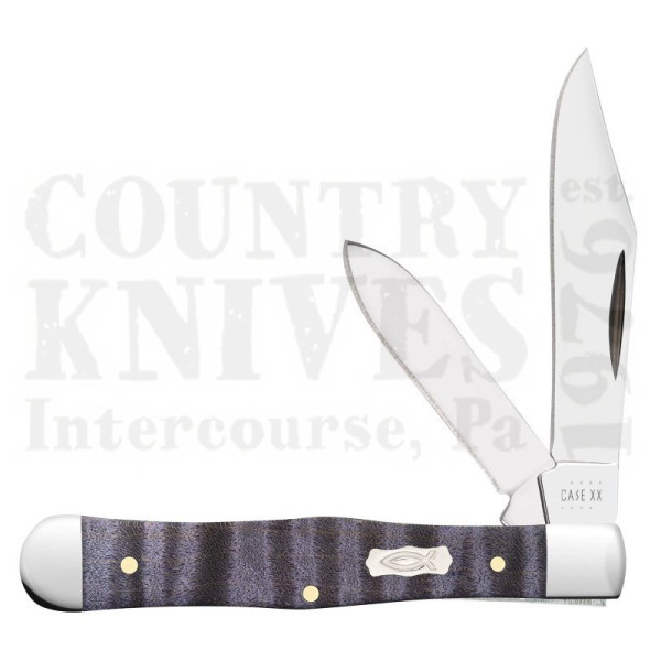 Buy Case  CA80543 Small Swell Center Jack - Purple Curly Maple at Country Knives.