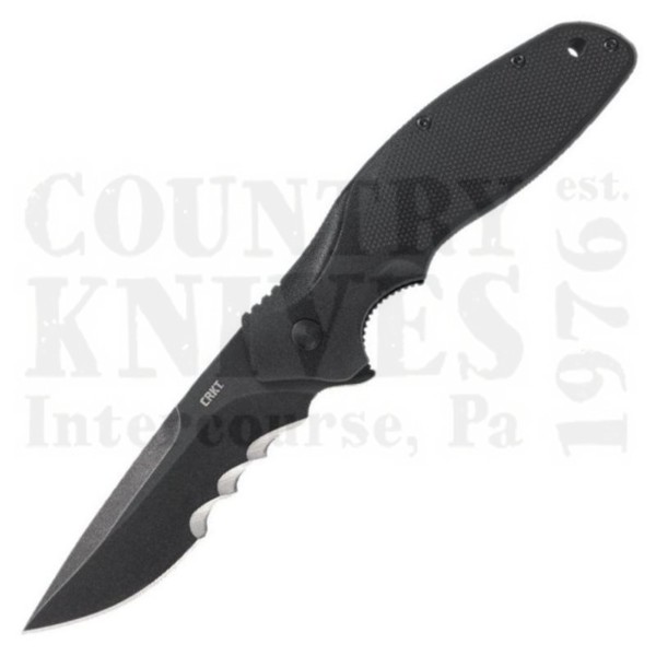 Buy CRKT  CRK800KKP Shenanigan - Black Stonewash / Combination Edge at Country Knives.