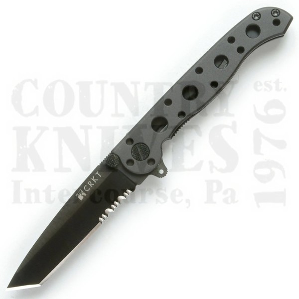 Buy CRKT  CRM16-10K Aluminum Handle- Black / Tanto / Combo at Country Knives.
