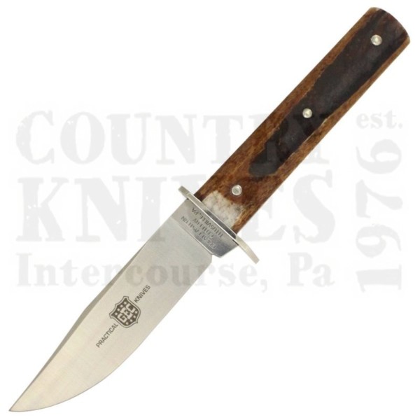 Buy White River Knife & Tool  WREX-3 Exodus 3 - Black Canvas Micarta at Country Knives.