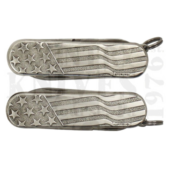 Buy Victorinox Victorinox Swiss Army Knives SERENE6 Classic SD - Sterling / Flag at Country Knives.