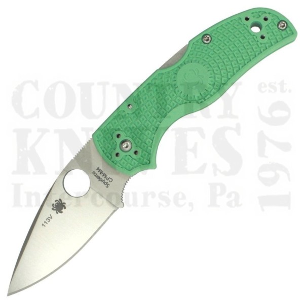 Buy Spyderco  C11WDBKP Delica 4 - Damascus / Black Pakkawood at Country Knives.