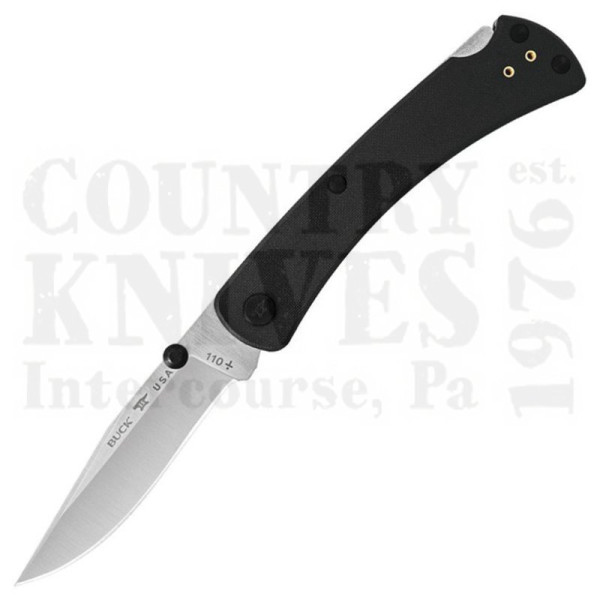 Buy Buck  BU110BKS3 110 Slim Pro TRX - S30V / Black G-10 at Country Knives.