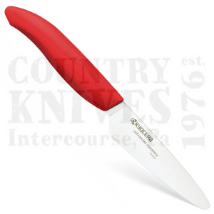KyoceraFK-75 WH RD3″ Paring Knife – White / Red