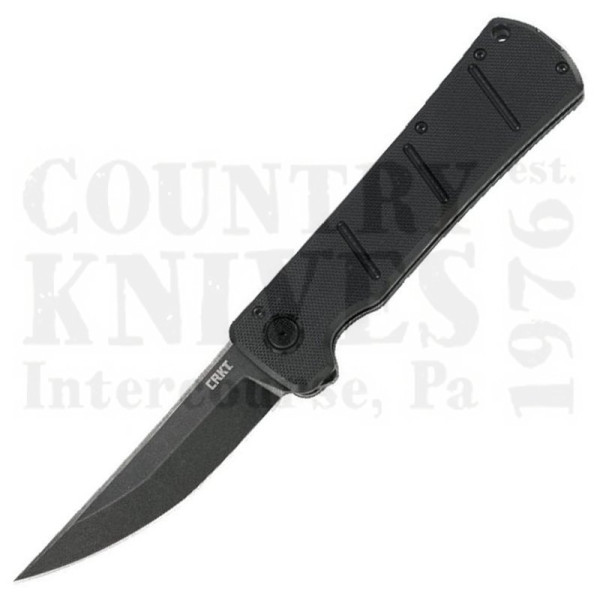 Buy CRKT  CR2908 Inazuma No Ken - Black G-10 at Country Knives.