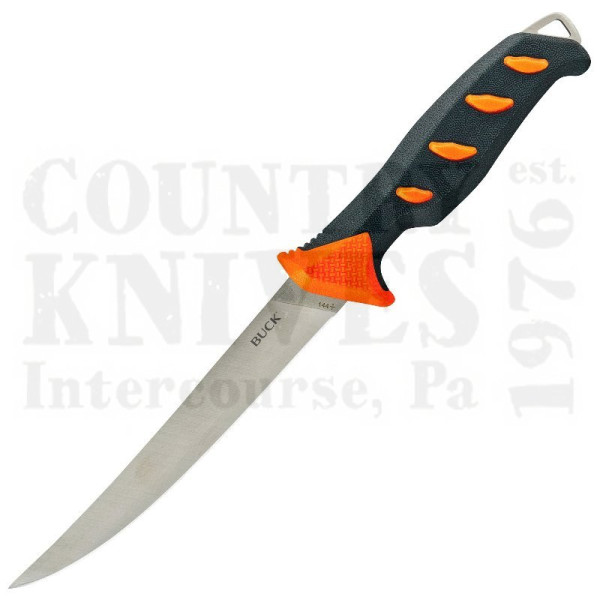 Buy Buck  BU144ORS Hookset  - 6" Fillet / Orange FRN at Country Knives.