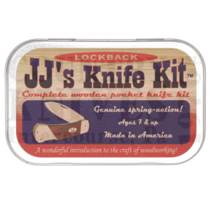 Jameson WoodworksJJ4Lockback – Wooden Pocket Knife Kit