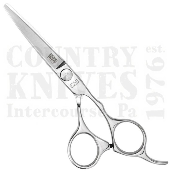 Buy Kasho  KGRS60OS 6" Hair Shears - Green Series SASA / Semi-Offset at Country Knives.