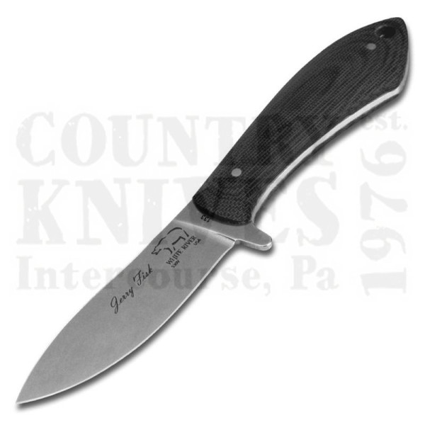 Buy White River Knife & Tool  WRJF-PAC-MBL Sendero Pack Knife - S35VN / Black Canvas Micarta / Kydex at Country Knives.
