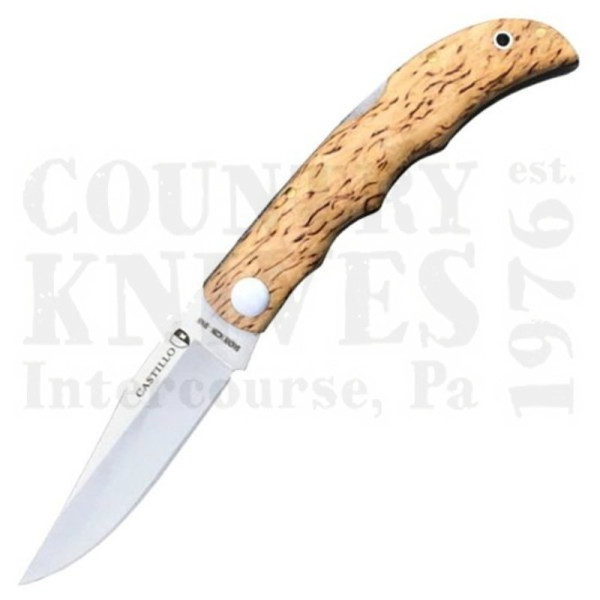 Buy Castillo   C5CUB Tagus - 14C28N / Curly Birch at Country Knives.