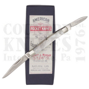 Queen Cutlery | Schatt & Morgan43PTwo Blade Pen – Mother of Pearl