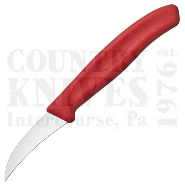 Buy Victorinox Victorinox Kitchen and Butcher 6.7501 2½" Birdsbeak Paring Knife - Red at Country Knives.