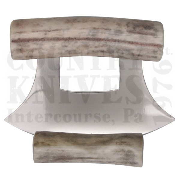 Buy B. Merry Studio  BMRUCAP2 Ulu with Stand - Polished Caribou at Country Knives.