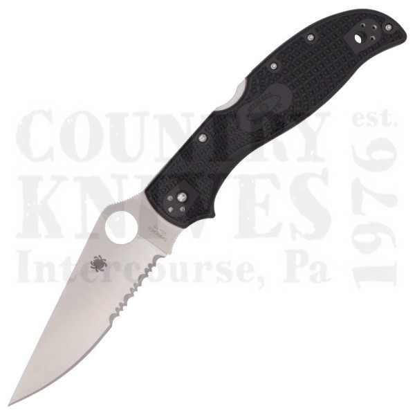 Buy Spyderco  C258PSBK Stretch 2 XL - BLACK FRN / CombinationEdge at Country Knives.