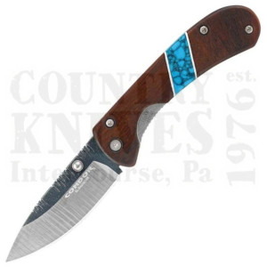 Condor Tool & KnifeCTK2828-3-4CBlue River Hunter Folder – Walnut / Turquoise