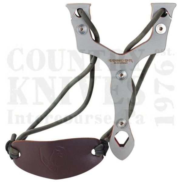 Buy Condor Tool & Knife  CTK2841-5SS Exoskeleton Slingshot -  Leather Sheath at Country Knives.