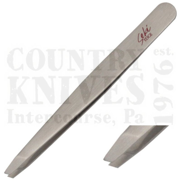 Buy Seki Edge  SS-513 Slant Tweezers - Stainless at Country Knives.