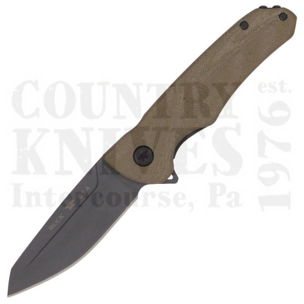 Buy Buck  BU040GRS Onset - S45VN / Green G10 at Country Knives.