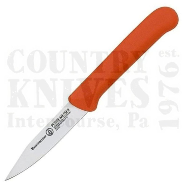 Buy Messermeister  MM104O 3" Clip Point Paring Knife - Orange at Country Knives.