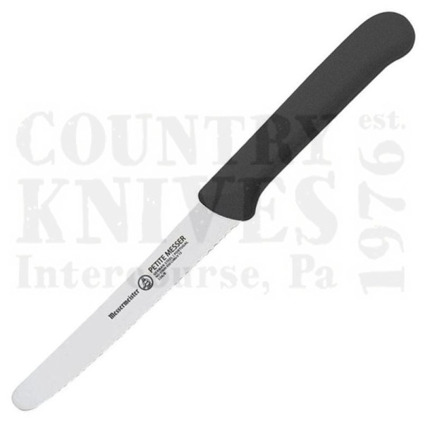 Buy Messermeister  MM106B 4¼" Tomato Knife - Black at Country Knives.