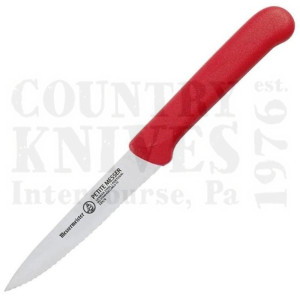 Messermeister109/R4″ Serrated Paring Knife – Red