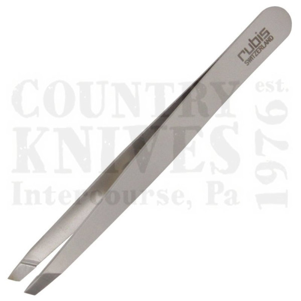 Buy Rubis  RU1K102 3¾’’ Slanted Tweezers - Stainless at Country Knives.