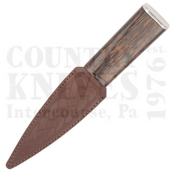 Buy Charles Buyers & Co Ltd  SD57P Black Palm Arisaig Sgian Dubh  - Pewter Cap  at Country Knives.