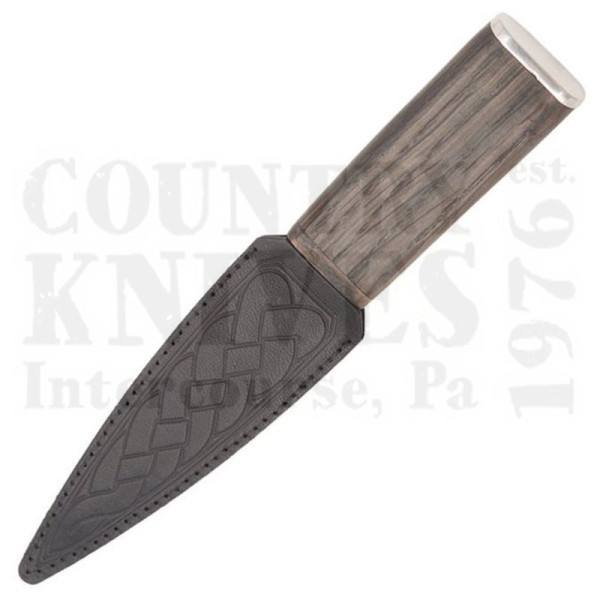 Buy Charles Buyers & Co Ltd  SD62P Bog Oak Arisaig Sgian Dubh  - Pewter Cap  at Country Knives.