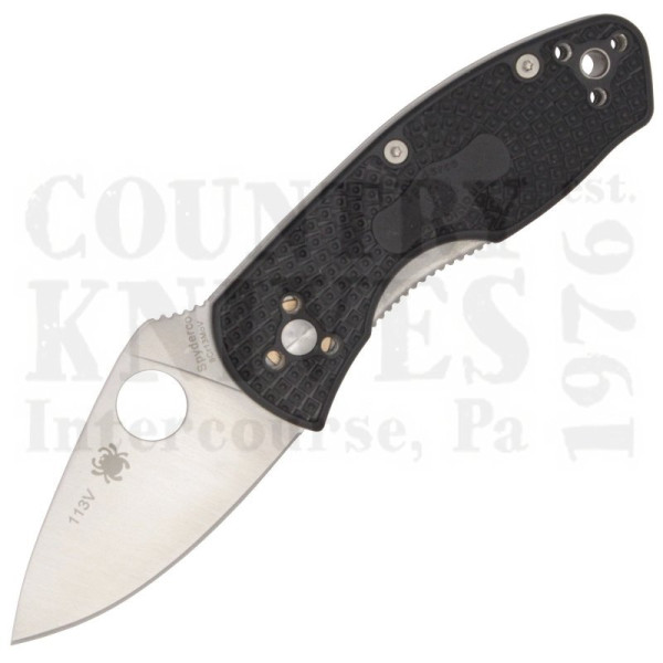 Buy Spyderco  C148PBK Ambitious Lightweight - PlainEdge at Country Knives.