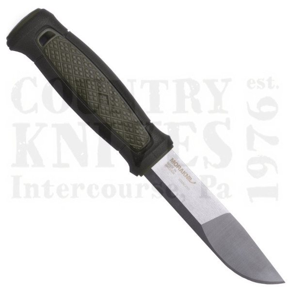 Buy Frosts Mora  FM12356 Bushcraft Forest - Dual Grind / OD Green at Country Knives.
