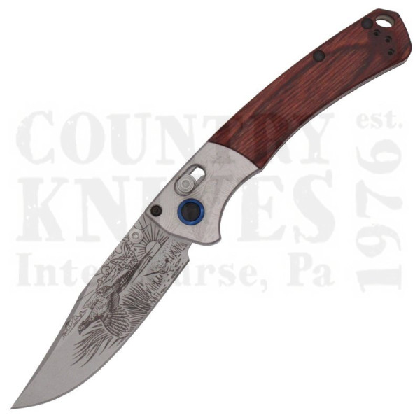 Buy Benchmade  BM15085-2201 Mini Crooked River Folder - Bull Elk at Country Knives.