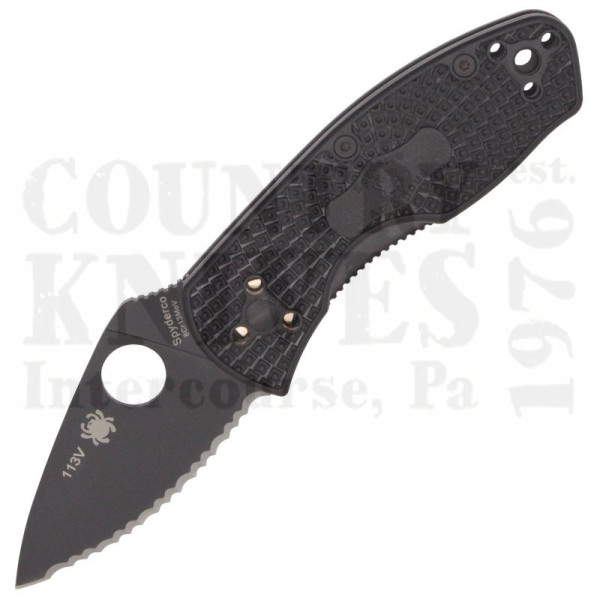 Buy Spyderco  C148SBBK Ambitious Lightweight - TiN / SpyderEdge at Country Knives.