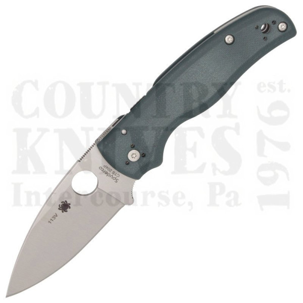 Buy Spyderco  C229GPDGR Shaman - Forest Green G-10 / 204P at Country Knives.