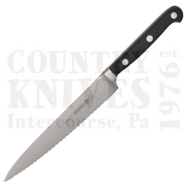 Buy Mundial  MUN5111-6E Wavy Utility Knife - Basic Black at Country Knives.