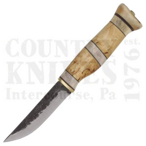 Wood Jewel23RIEWillow Grouse Knife – Curly Birch & Antler