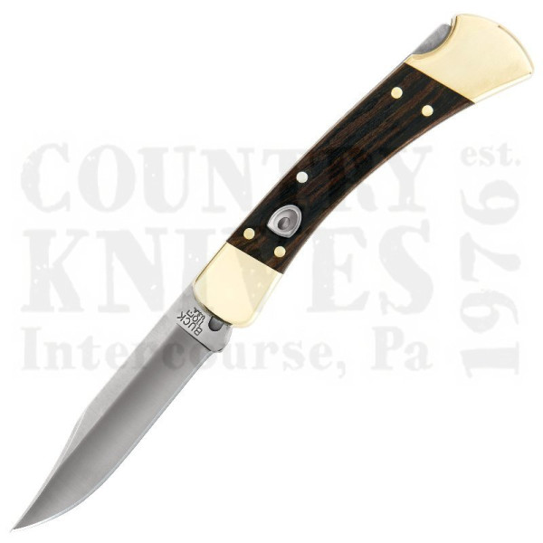 Buy Buck  BU110BRSA Folding Hunter - AUTOMATIC – Ebony at Country Knives.