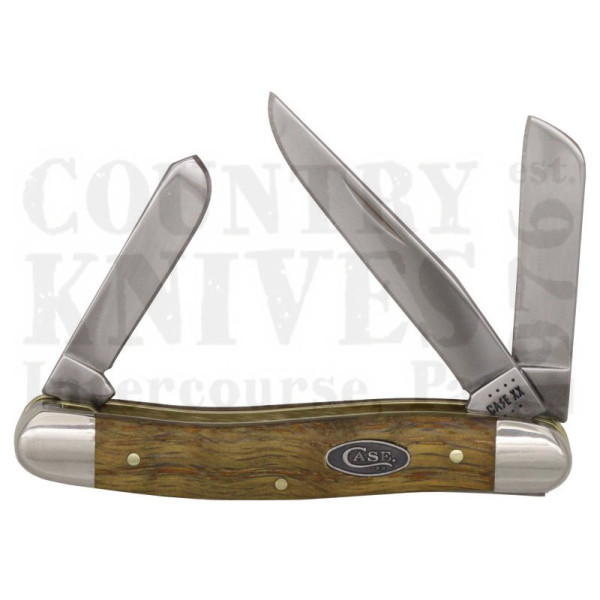 Buy Case  CA47120 Trapper - Yellow Curly Oak at Country Knives.