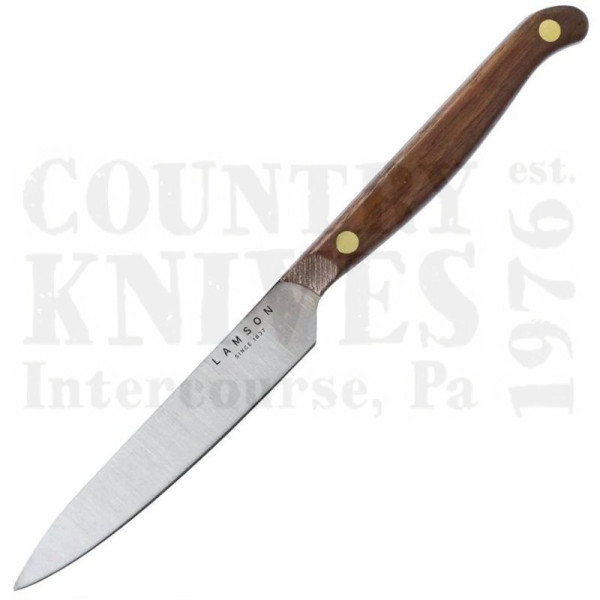 Buy Lamson  L-56503 5" Fine Edge Steak Knife - Vintage Walnut at Country Knives.