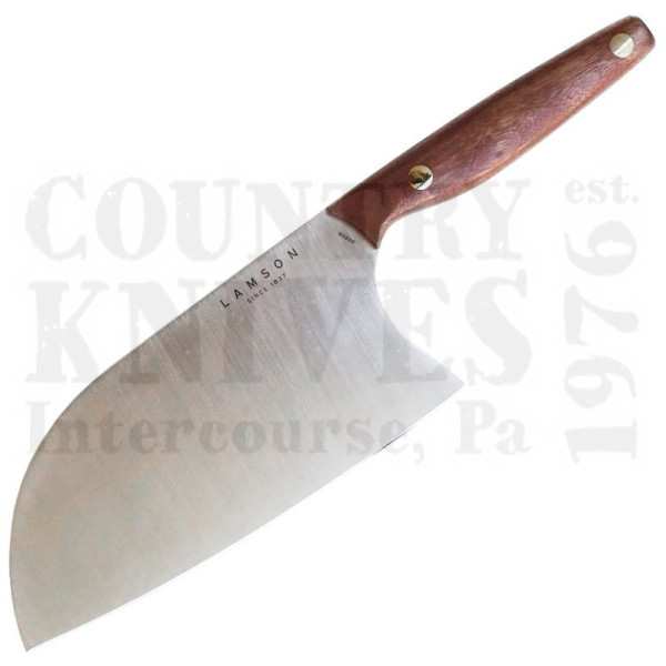 Buy Lamson  L-56556 8” Chinese Santoku - Vintage Walnut at Country Knives.