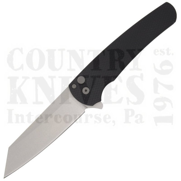 Buy Pro-Tech  PT5205 Malibu Flipper - CPM 20CV / Reverse Tanto / Black Anodized at Country Knives.