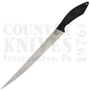 White River Knife & ToolWRFK10-BL10″ Pro Fillet Knife – Black G-10 / Kydex