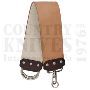 The Very Best Strop Company3TANBRNDRazor Strop – Tan Strop with D-Rings & Brown Trim
